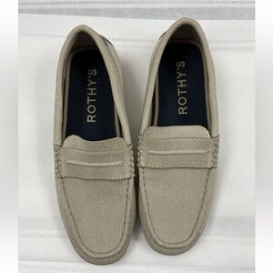 Rothy's The Driving Loafer Men’s Tan Size 10